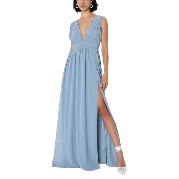 Lulus Dresses & Skirts - Lulus Maxi Dress Blue Large
